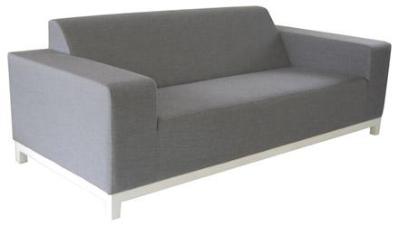 DEVANE IVORY - 3 Seat Sofa