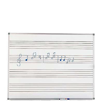 Duraboard Whiteboard with Music Lines