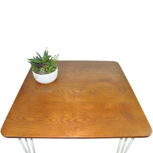 Hairpin Table With Chestnut Top – Small