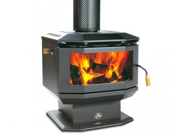 Saxon Walnut Wood Heater