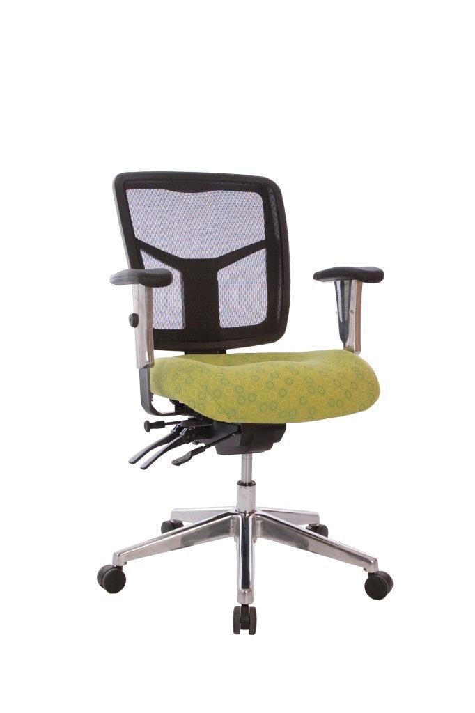 Lope Mid Back Office Chair With Arms