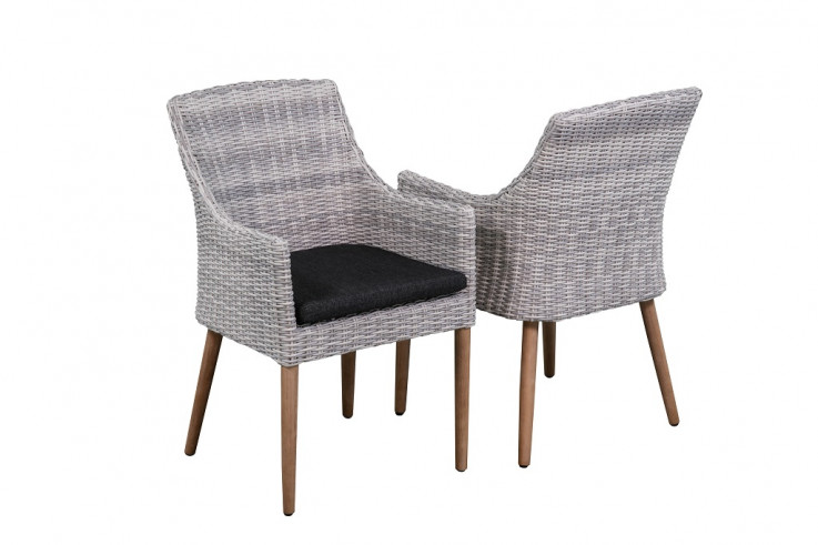 Coast Wicker and Timber Dining Chair – G