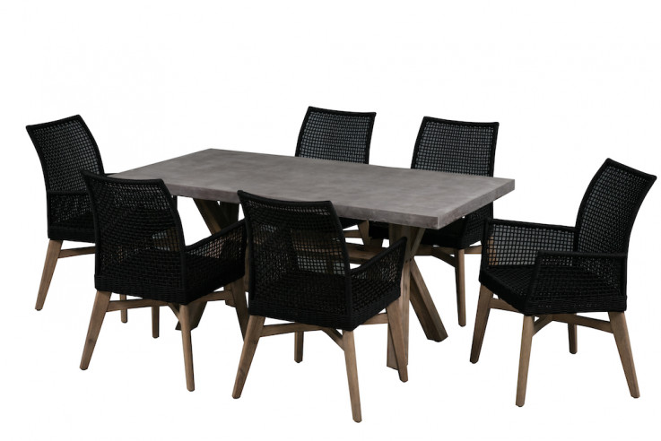 Oslo 7 Piece Outdoor Dining Setting