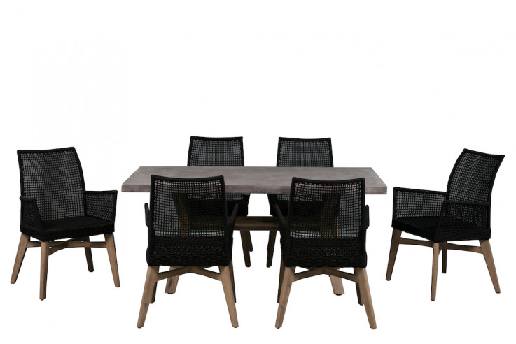 Oslo 7 Piece Outdoor Dining Setting