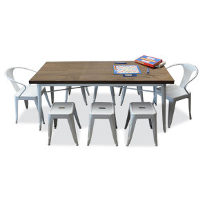 Replica Tolix Dining Table – Large