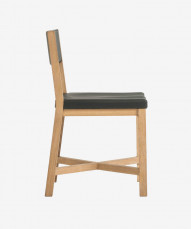 Tomoko Chair with Upholstered Seat&Back 