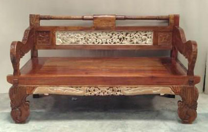 Carved Daybed
