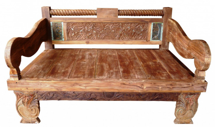 Daybed Large Carved