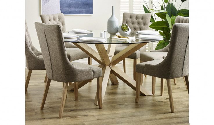 Miles dining suite with Evelyn chairs