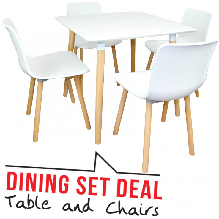 Angie Table With 4 Suzie Chairs