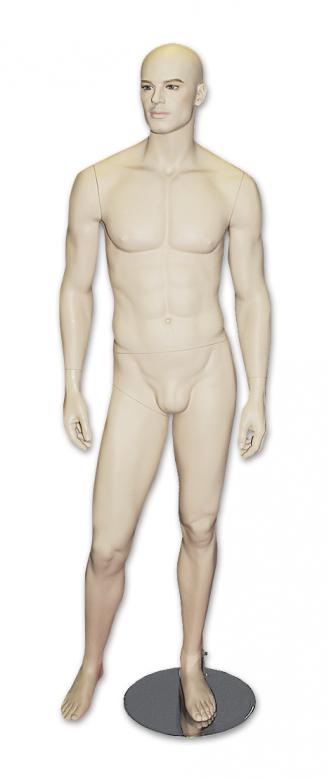 Male Mannequin, Foot to One Side, Arms t