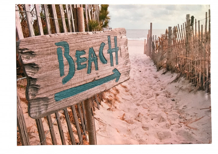 Print Beach – 70x50cm