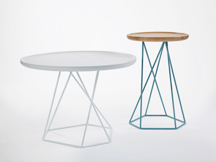 Asymmetric Coffee & Side Table