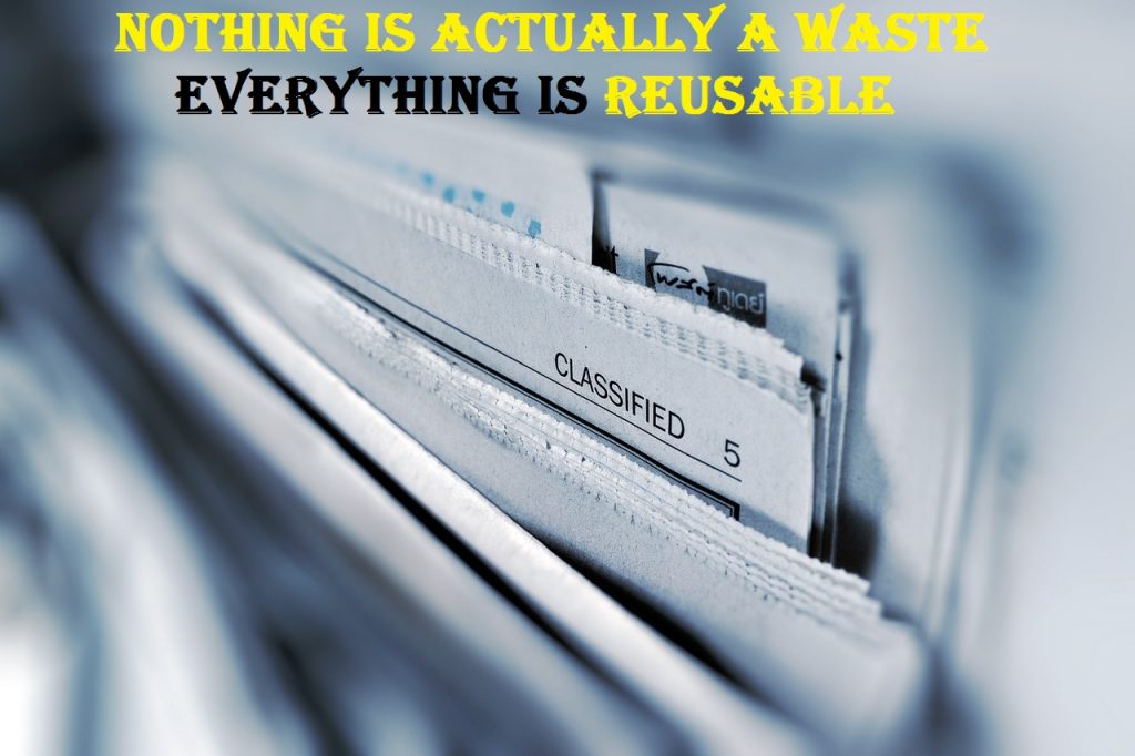 Nothing is Actually a Waste, it is a Matter of Time