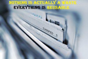 Nothing is Actually a Waste, it is a Matter of Time